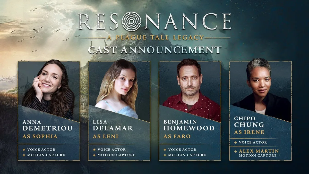 Asobo Studio раскрыла актерский состав Resonance: A Plague Tale Legacy
