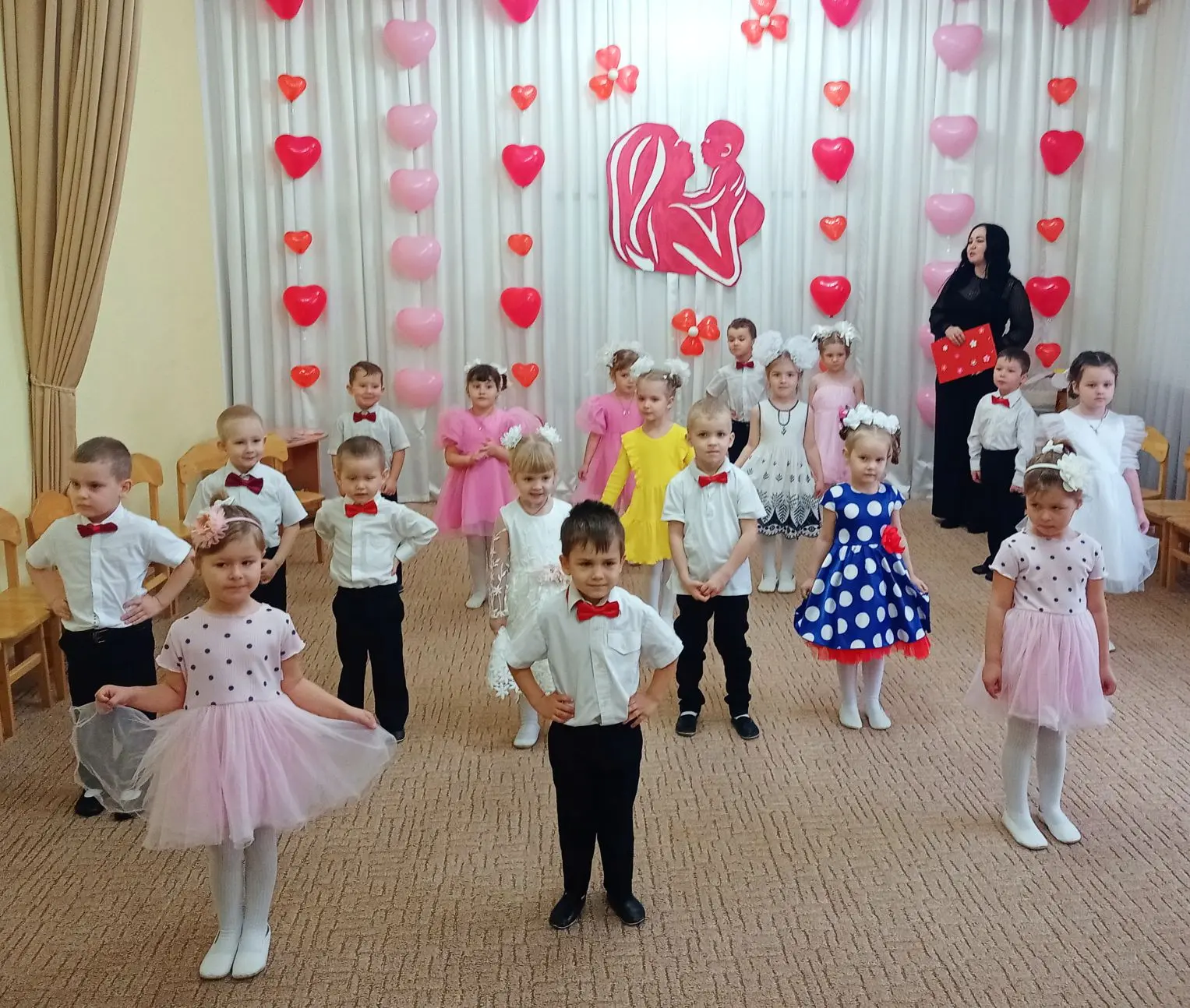 Сегодня в нашем детском саду царила особая атмосфера – атмосфера тепла, нежности и безг...