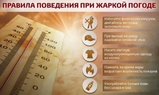 Справиться с жарой — серьёзное испытание. Соблюдение простых правил поможет избежать несчастных случ