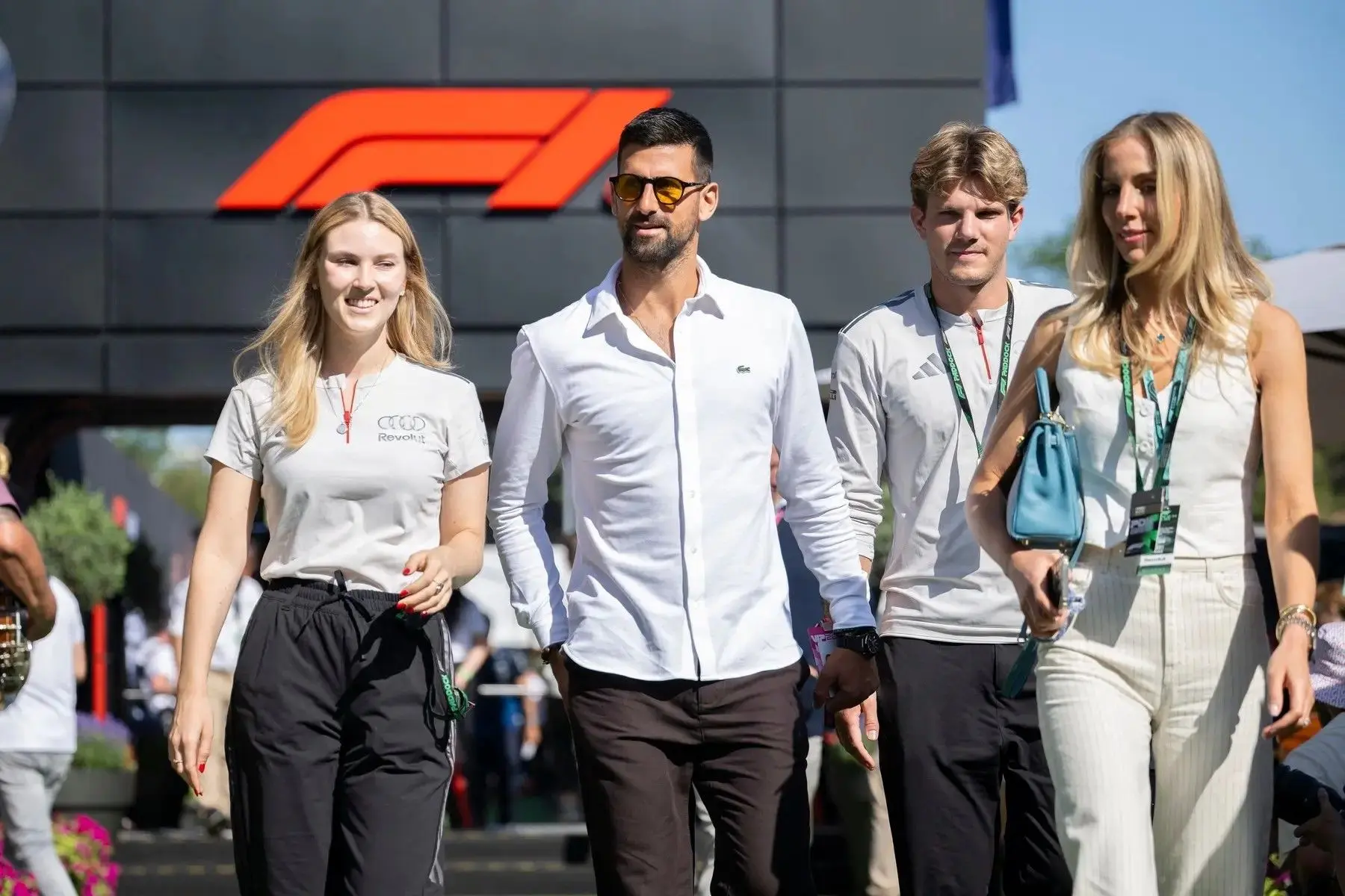 🏎️🎾 Новак Джокович — лучший теннисист в истории — на Гран-при Формулы-1 в Барселоне выбрал очки Hy