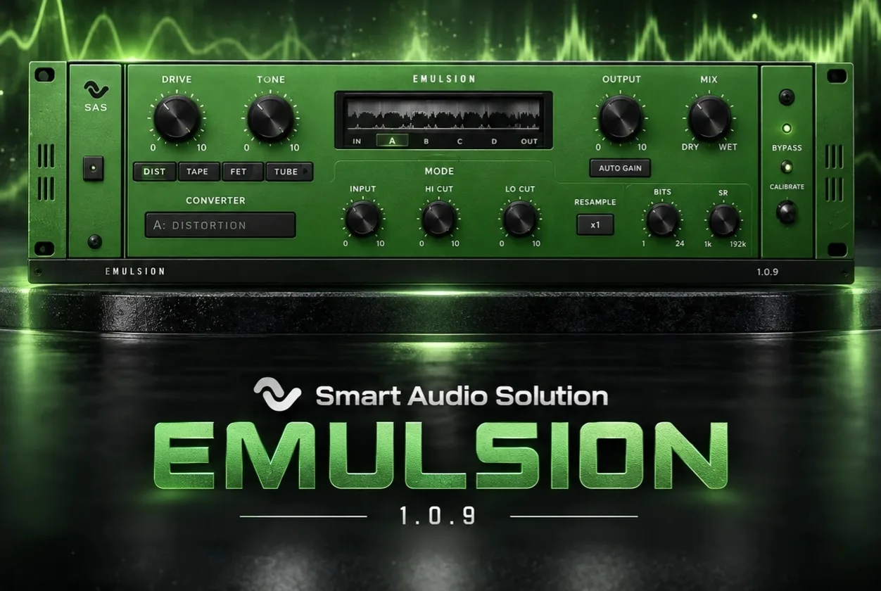Smart Audio Solution Emulsion 1.0.9 — эмулятор сразу четырёх известных аудиоконвертеров...