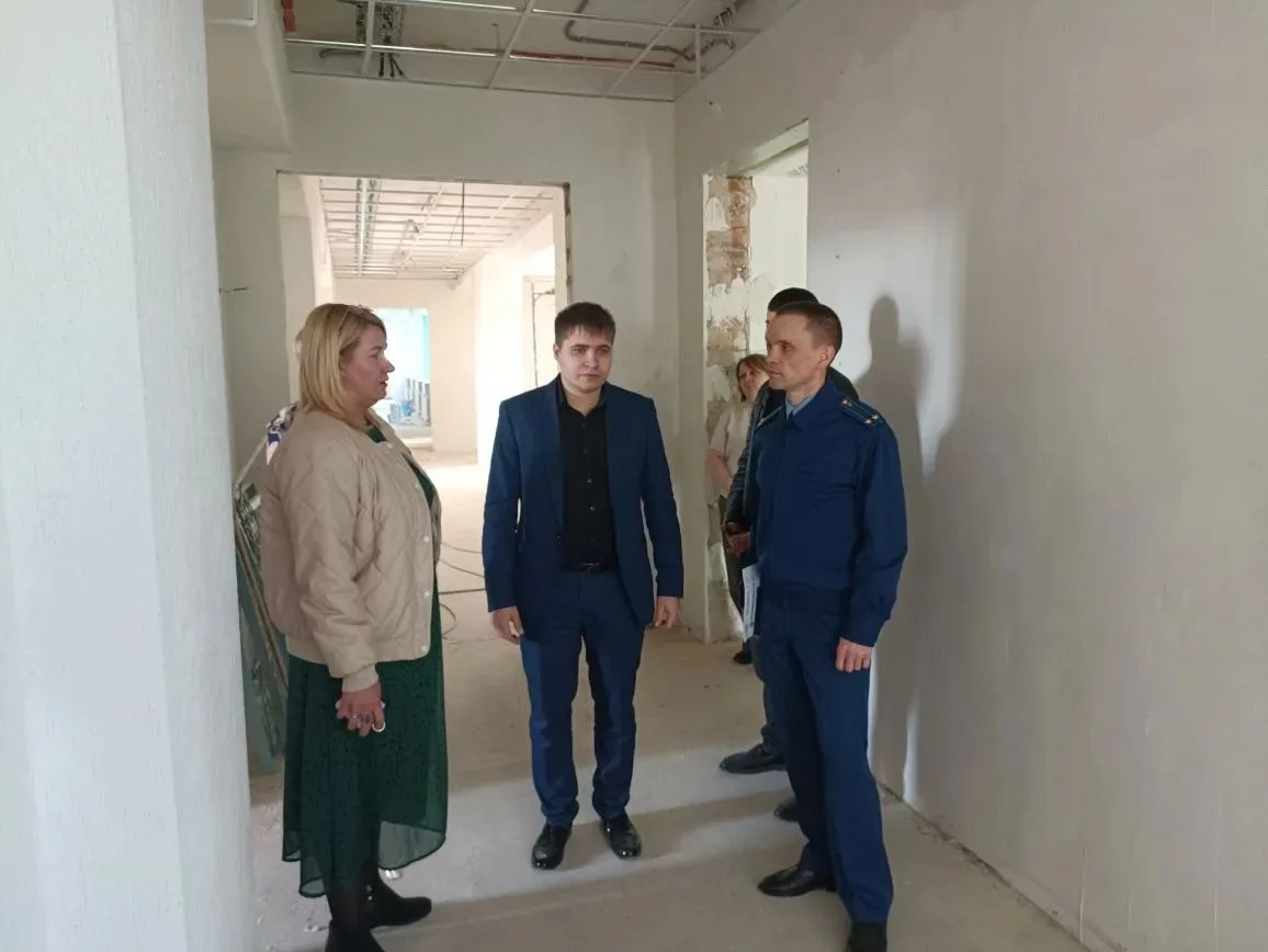 🔹🔹Прокуратурой города Кургана контролируется ход проведения капитального ремонта в образовательных о