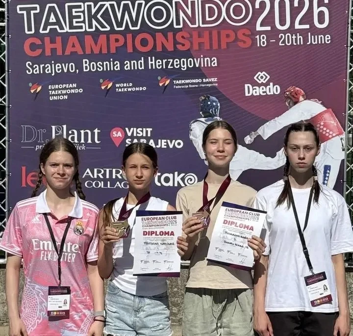 Наши тхэквондисты завоевали 🥇золото и 🥉бронзу Европы 🇪🇺!