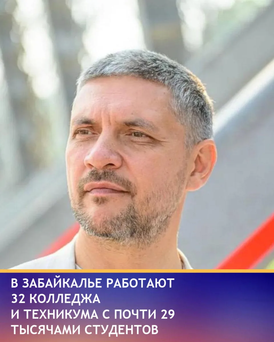 Губернатор Забайкалья Александр Осипов поздравил студентов и преподавателей колледжей и...