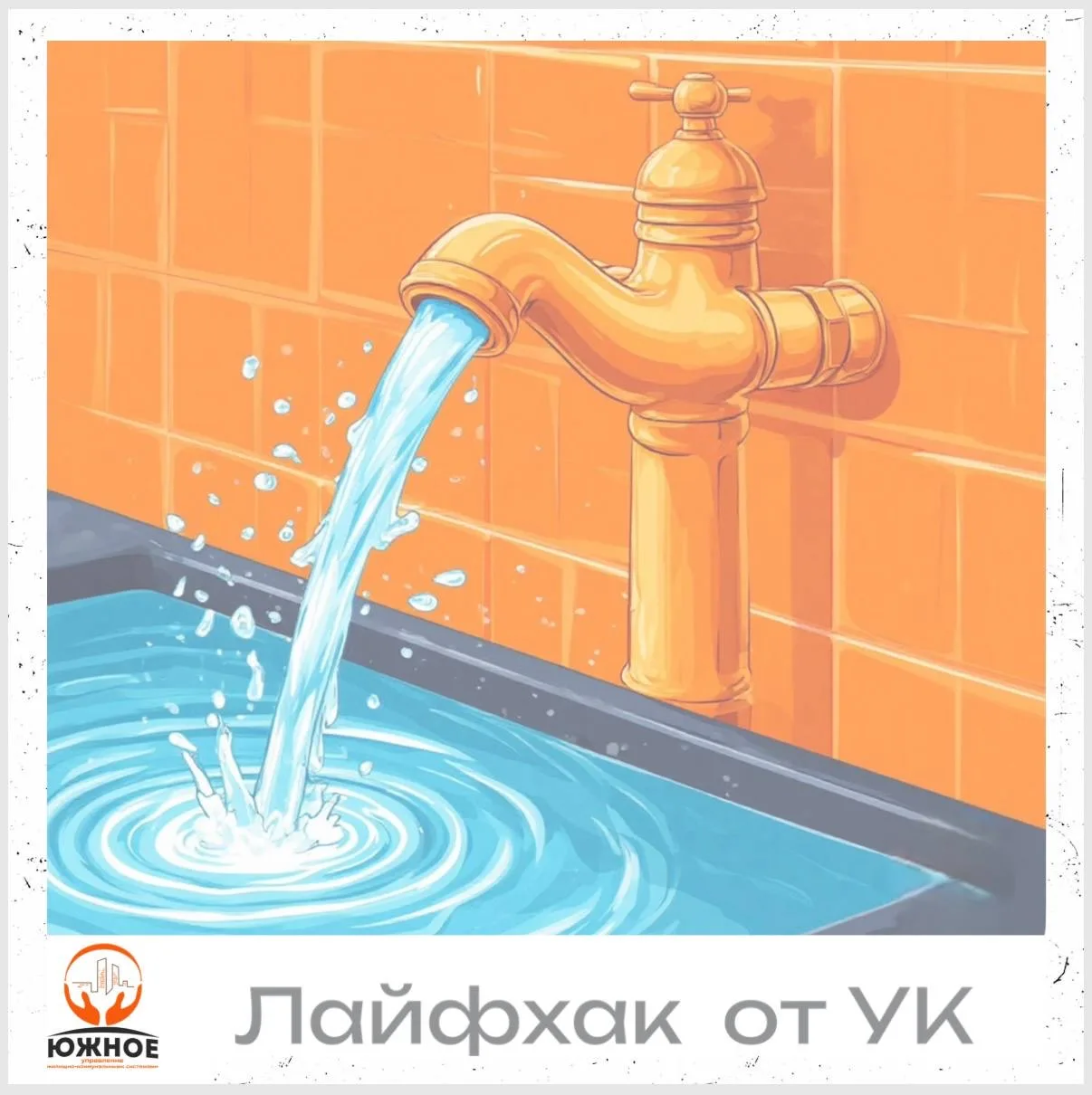👍 Лайфхак от вашей УК!  Как платить за воду меньше без особых усилий?   А знаете ли вы, что можно со