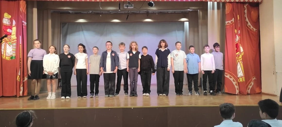 В СП Школа прошёл конкурс «Орлятской песни»! 🎶  В рамках празднования  Дня детских общественных орга