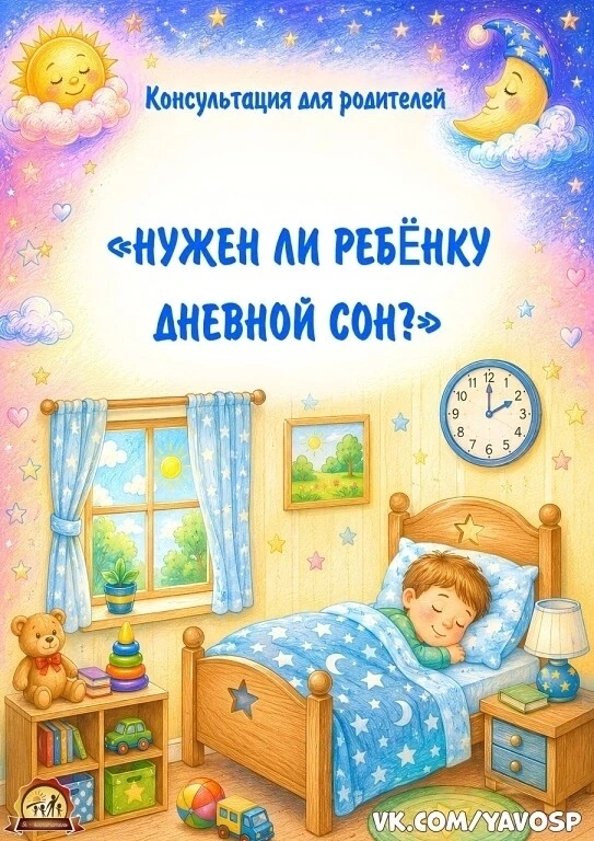 Нужен ли ребёнку дневной сон?