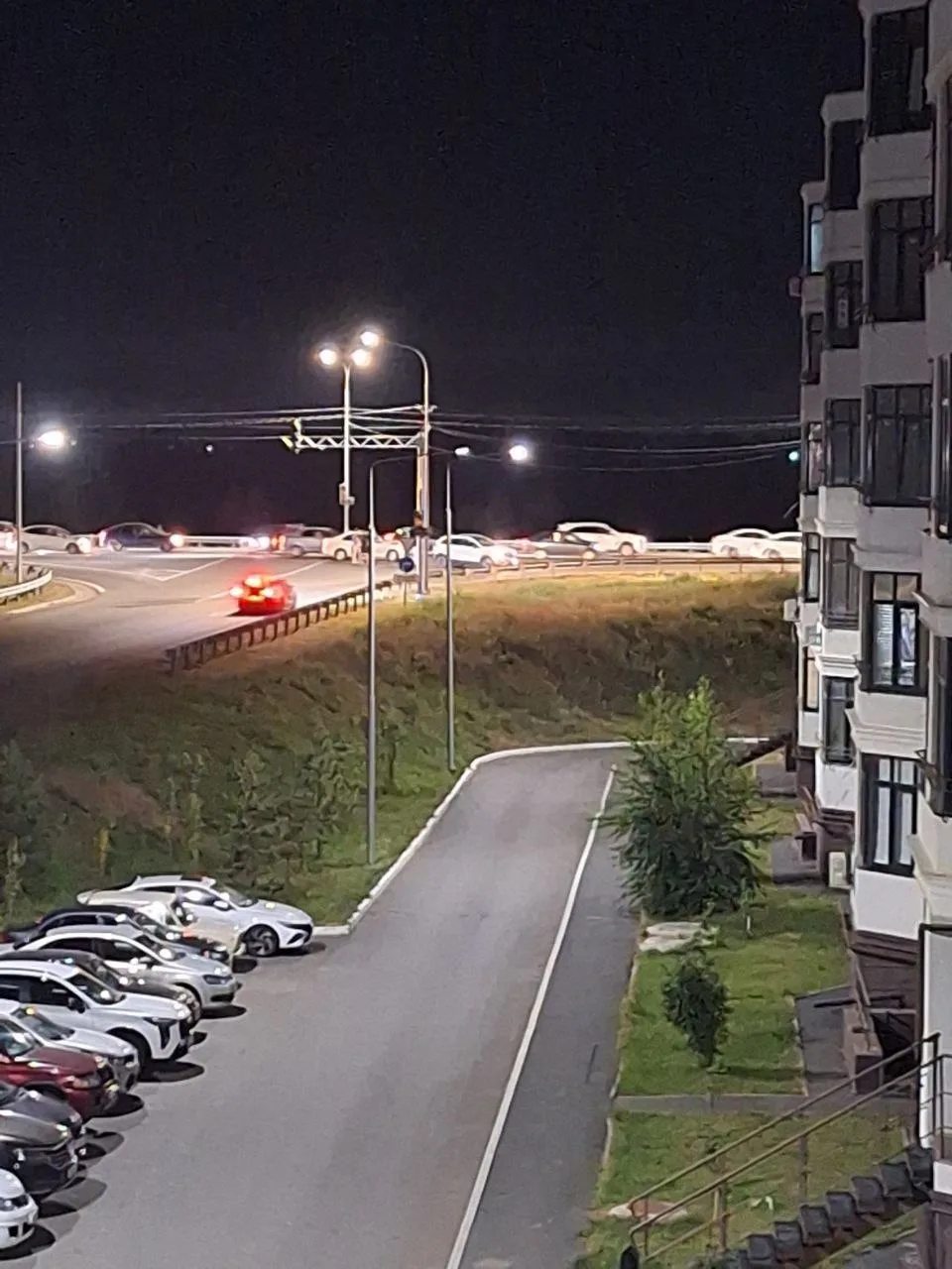 На Загородном шоссе на повороте на ЖК «Гранд Парк» снова ДТП...