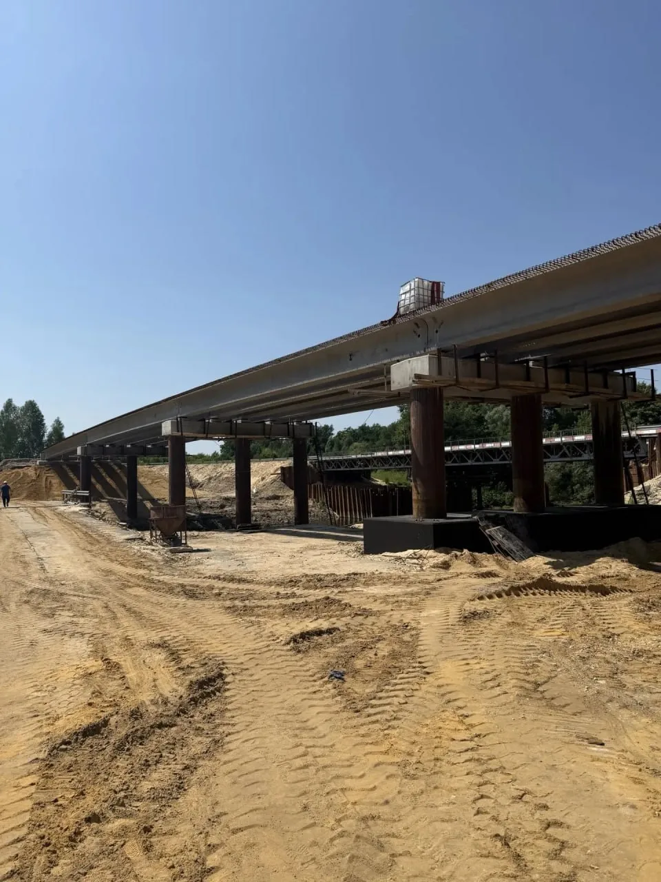 🚧 Капремонт моста через Тёшу завершен более чем на 65% 

Мост, расположенный на автодороге Кулебаки