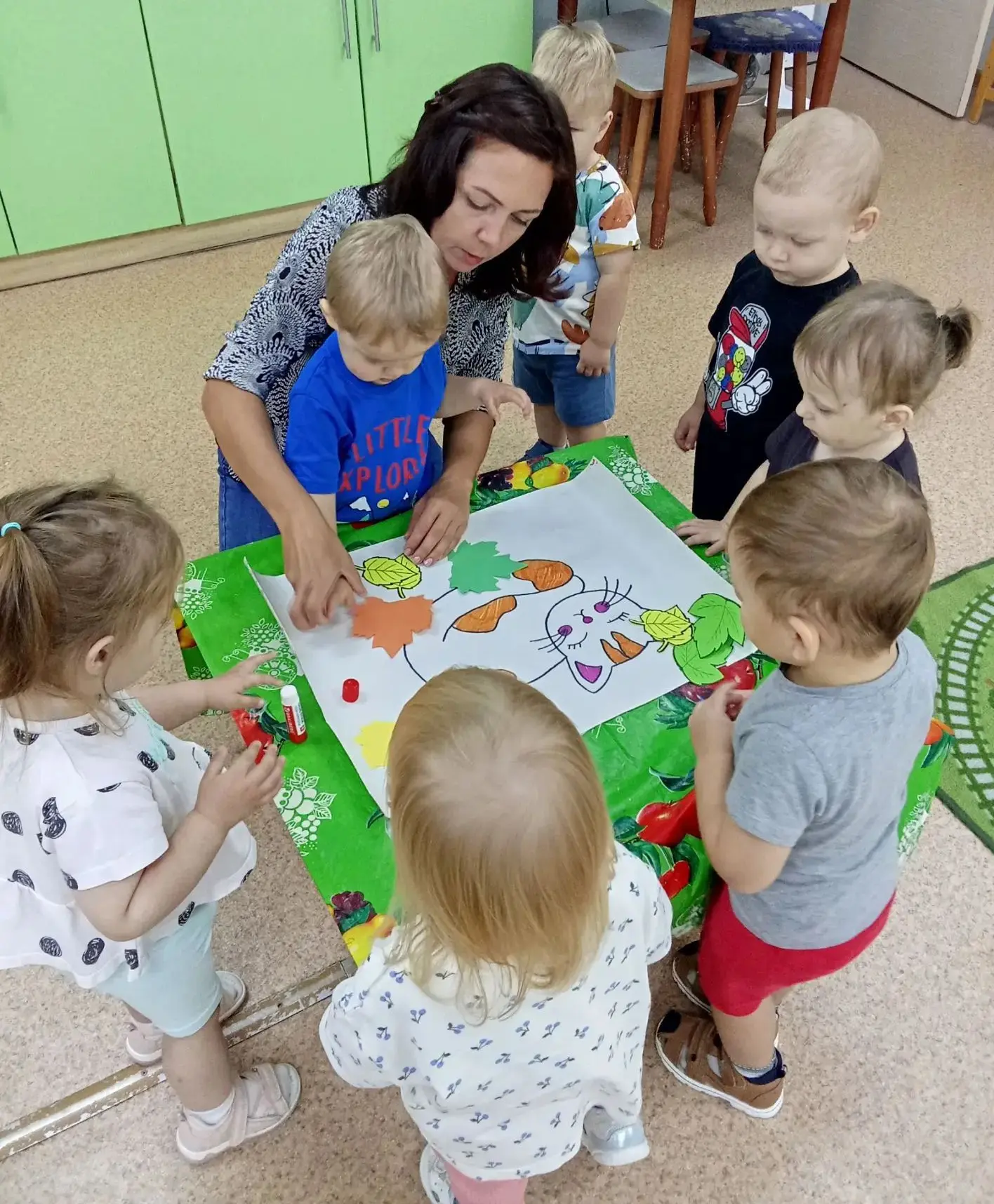 Знакомство с аппликацией #малышиЦыплята🐣🐥