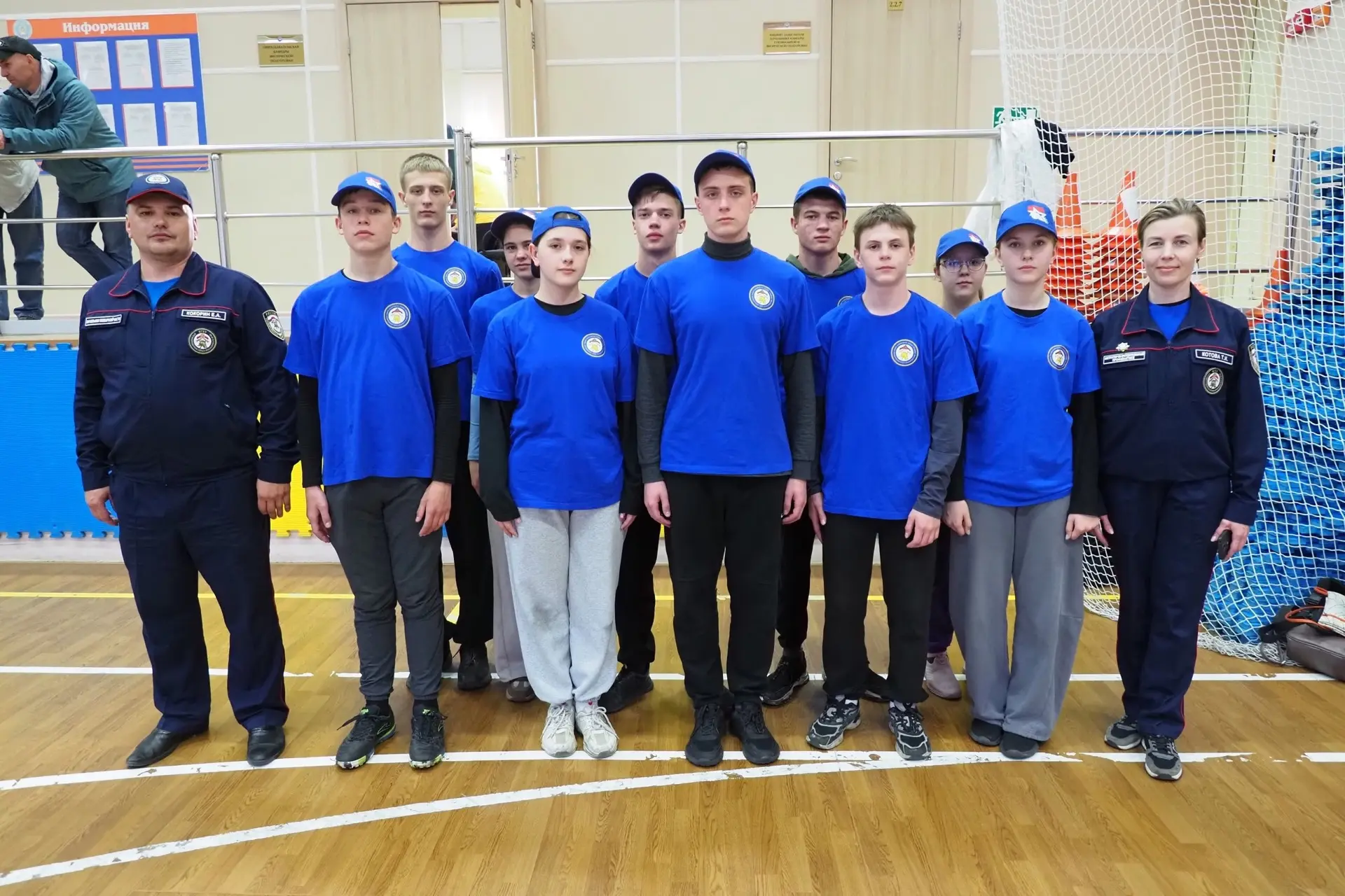 Соревнования по пожарно-спасательному спорту среди дружин юных пожарных из школ Красноярского края п