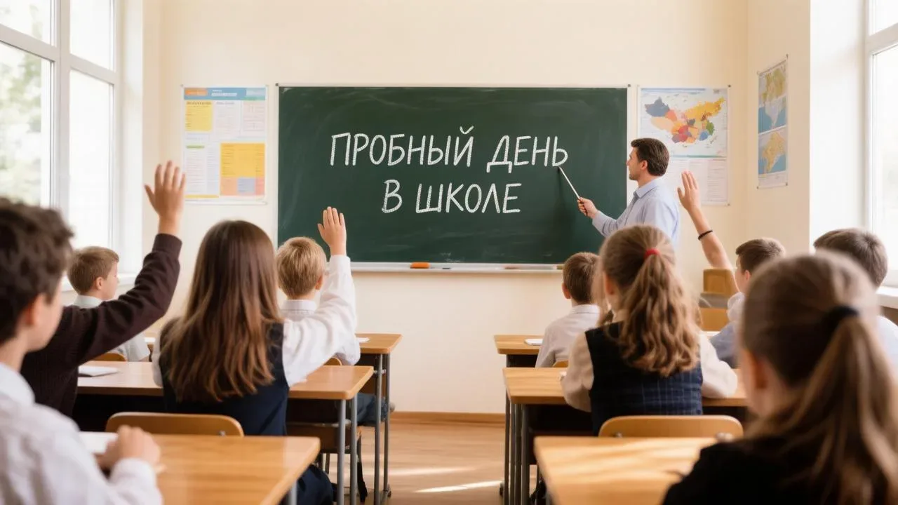 28 августа в нашей школе пройдет пробный учебный день‼