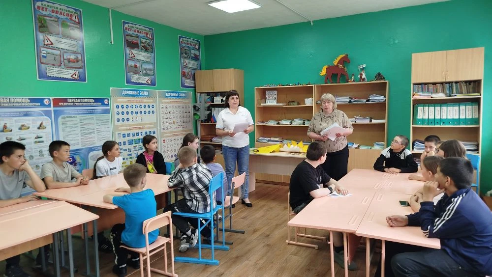 ✍️Третий день в пришкольном лагере «Солнышко» и лагере труда и отдыха подарил ребятам м...