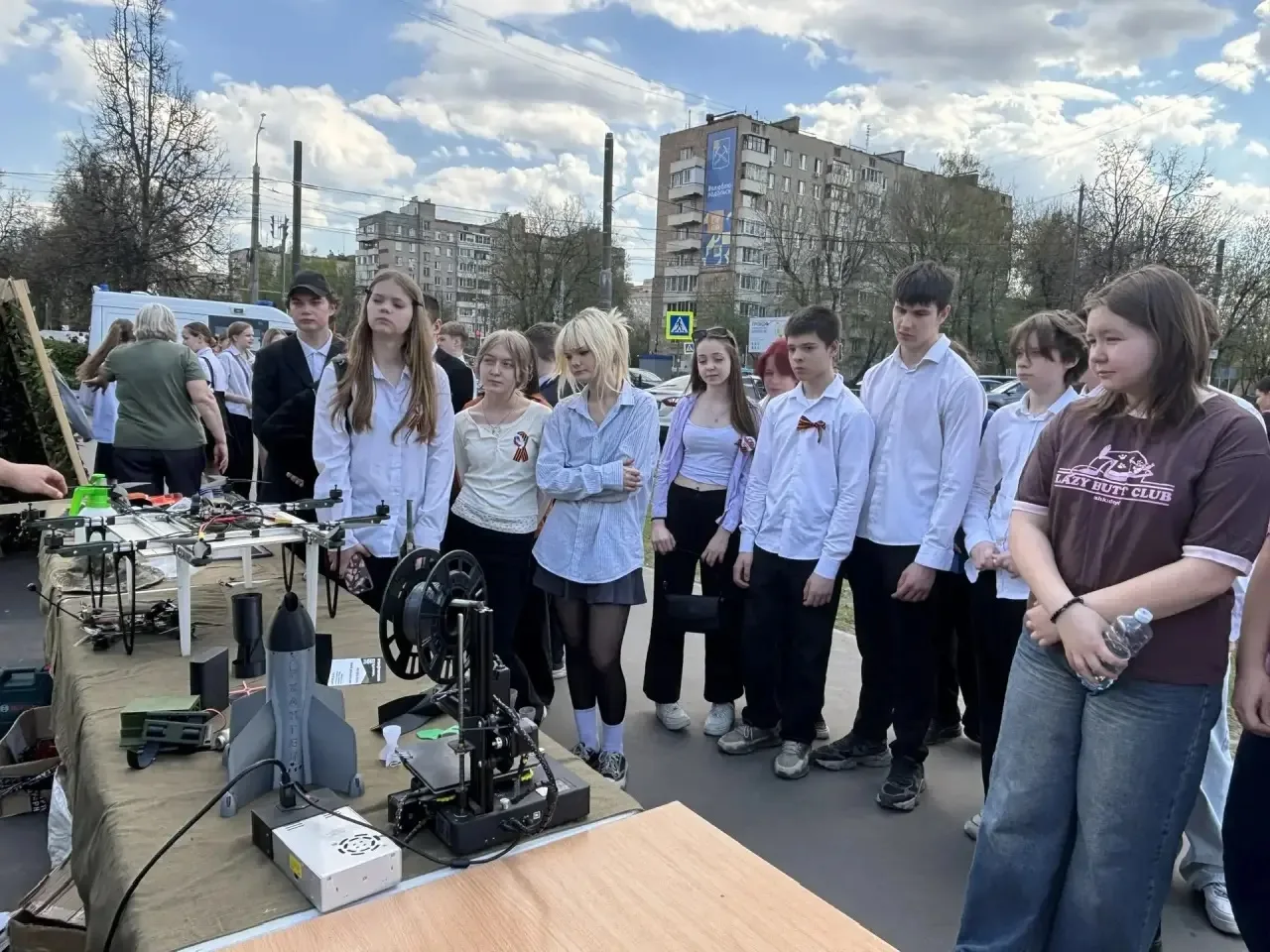 🇷🇺05.05.2026🇷🇺 В преддвении празднования Дня Великой Победы наши гимназисты стали участниками городс