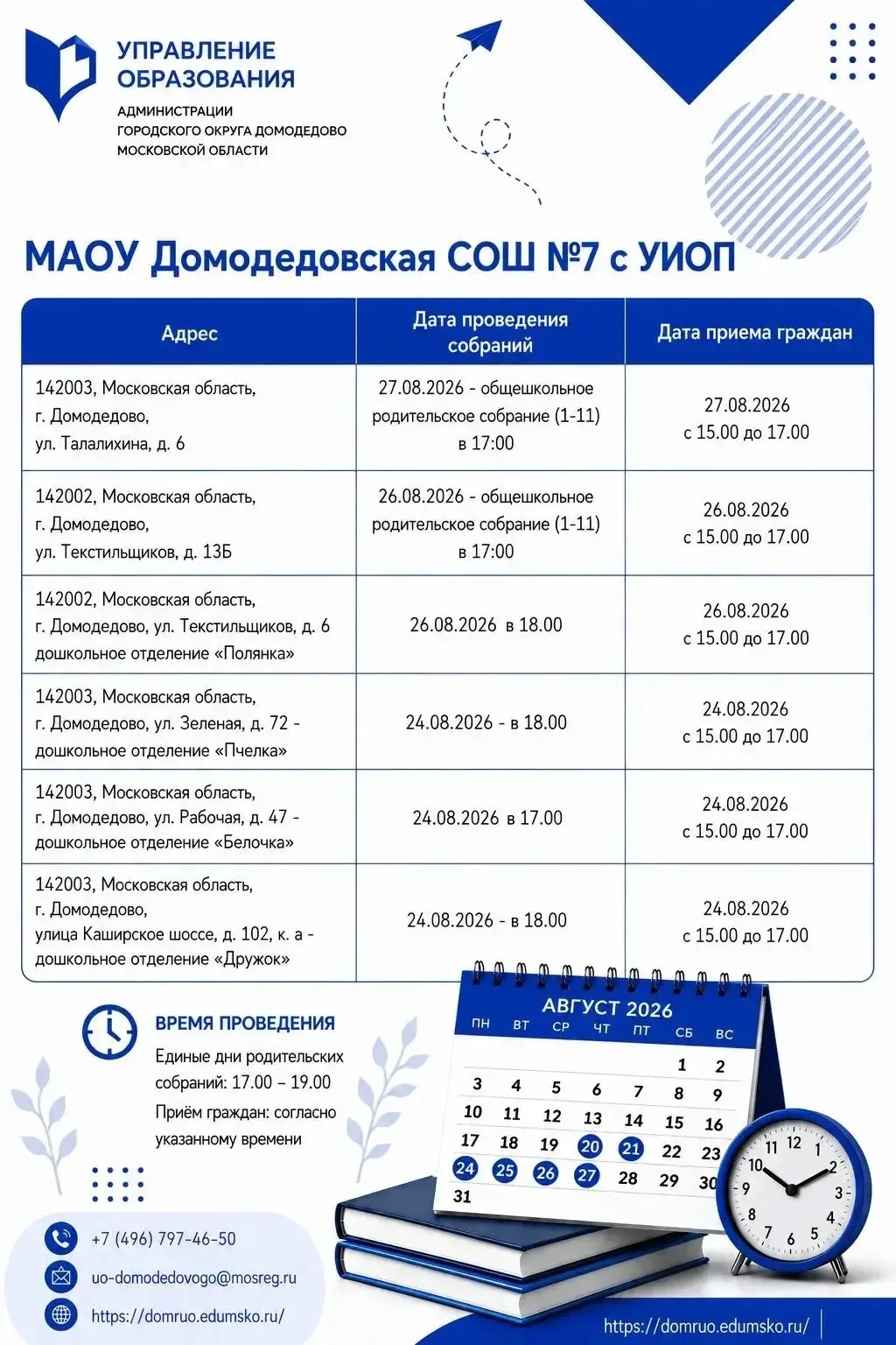 Уважаемые родители!