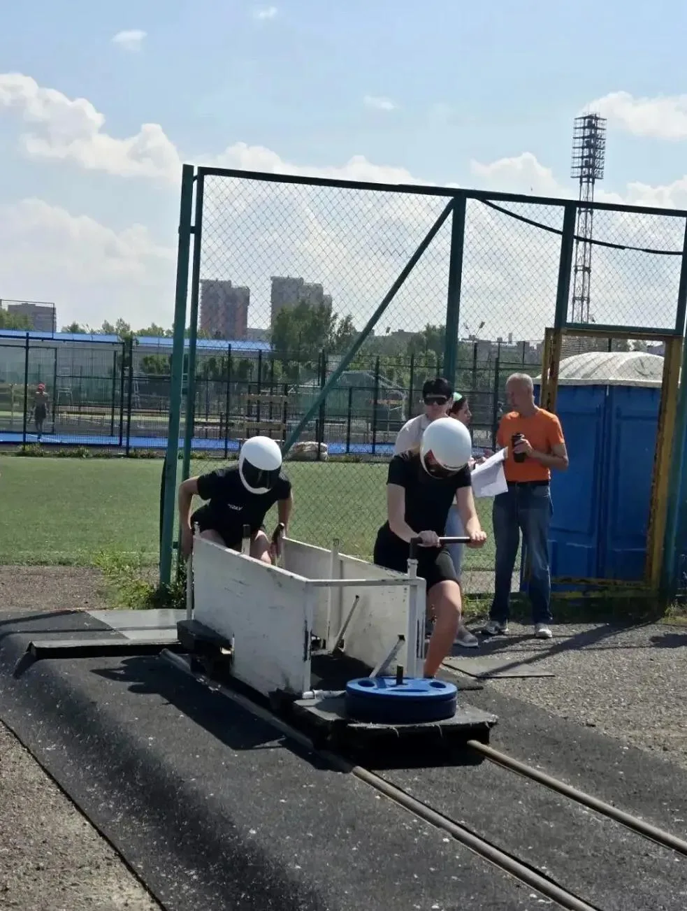 Открылась обновленная стартовая эстакада 🔥