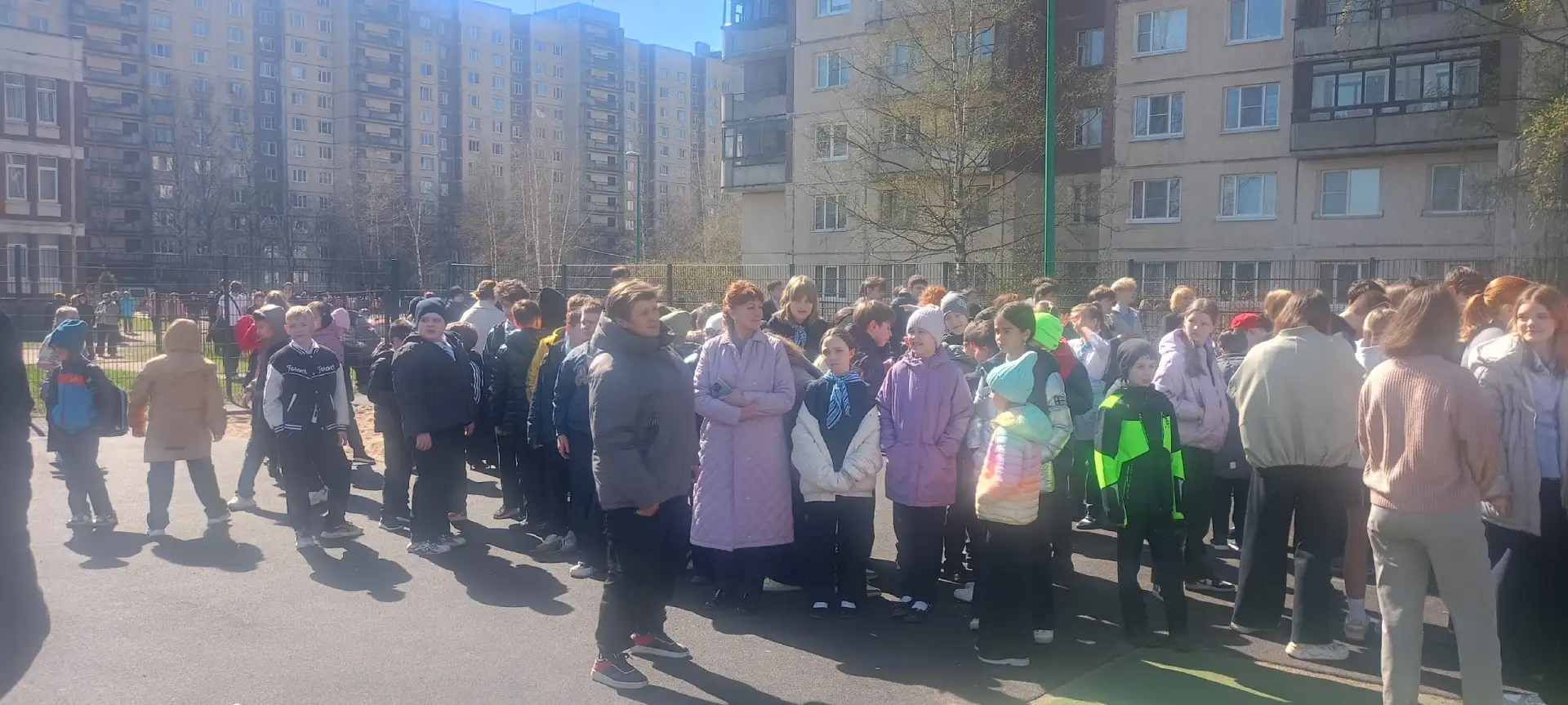 📢Объектовая тренировка, состоящая из двух учебных вопросов, прошла сегодня в гимназии в рамках Всеро