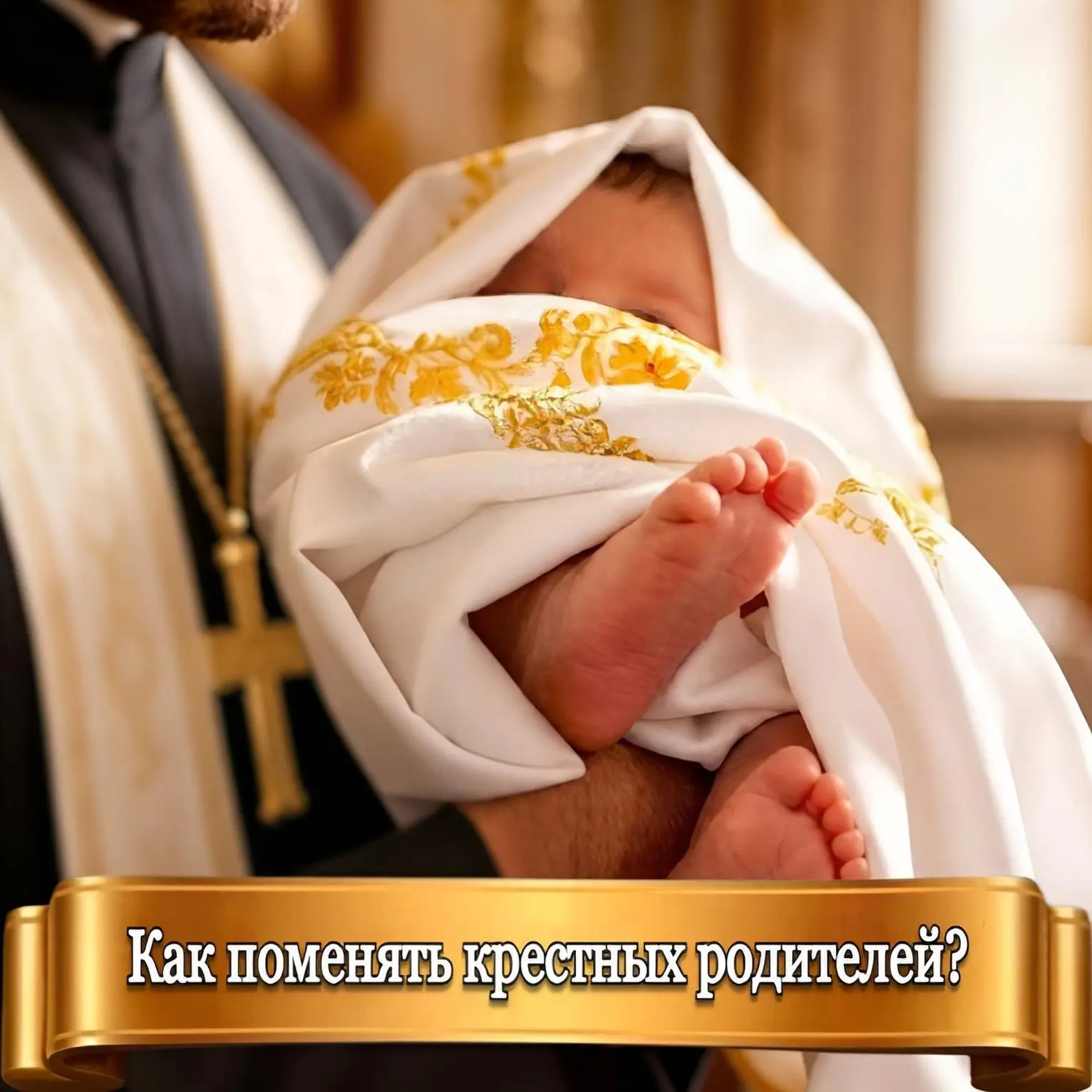 КАК ПОМЕНЯТЬ КРЕСТНЫХ СВОЕГО РЕБЕНКА?