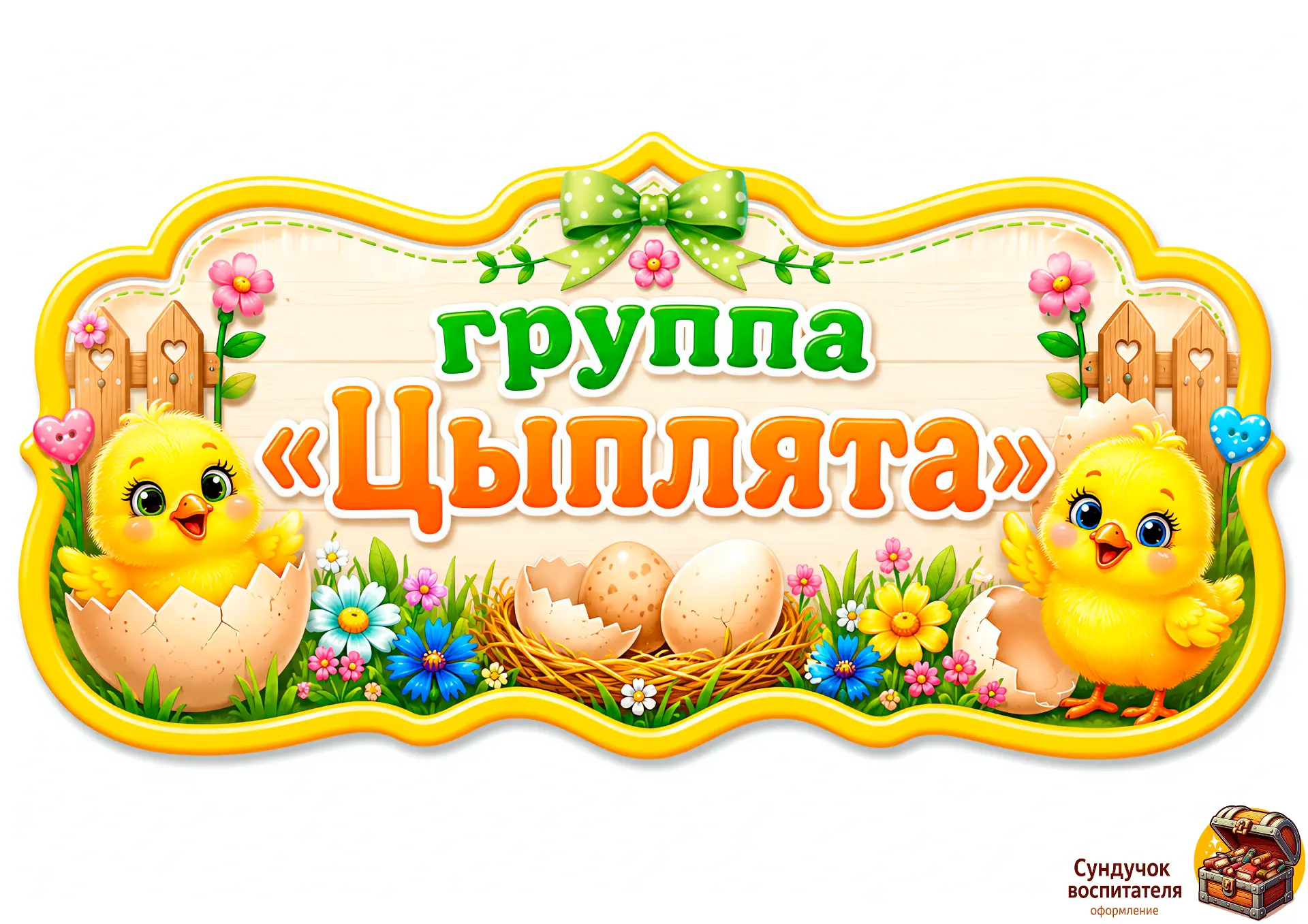 🎁Бесплатно от нашей группы — таблички с названиями групп!