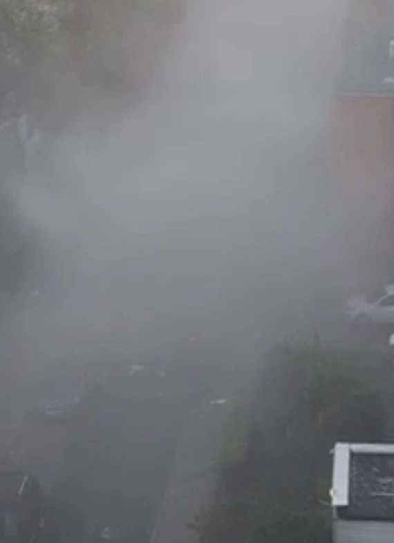 ⚡️❗️❗️Сильное повреждение дома Прилет в жилой дом 21кв. Не подходите к обломкам . Опера...