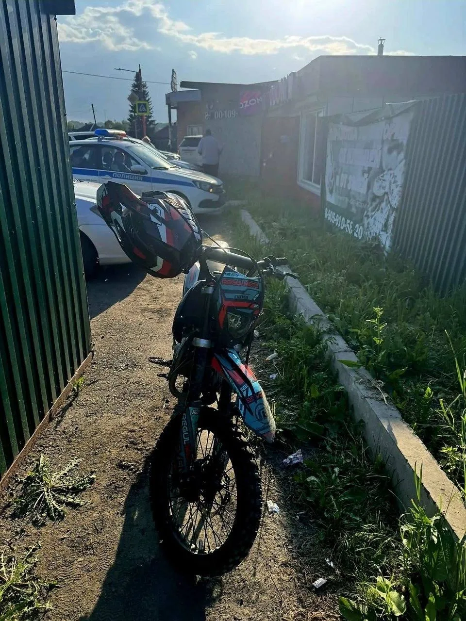 За один день в Новокузнецком округе поймали двух малолетних мотоциклистов без прав