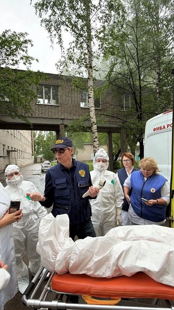 🏥 СПЕЦИАЛИСТЫ ФГБУЗ МСЧ №41 ПРИНЯЛИ УЧАСТИЕ В УЧЕНИЯХ ПРИ СЛОЖНОЙ РАДИАЦИОННО-ХИМИЧЕСК...