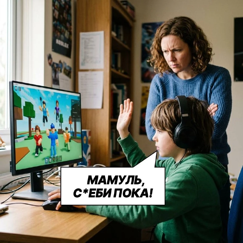 😱 «Мой сыночек испортился из-за Roblox»