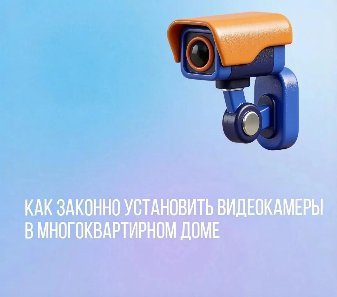 Можно ли установить камеру в подъезде многоквартирного дома и насколько это законно⁉️
