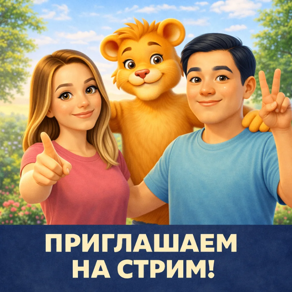 🌿 ПРИГЛАШАЕМ ВАС НА СТРИМ, КОТОРЫЙ ПРОЙДЁТ В СУББОТУ!**