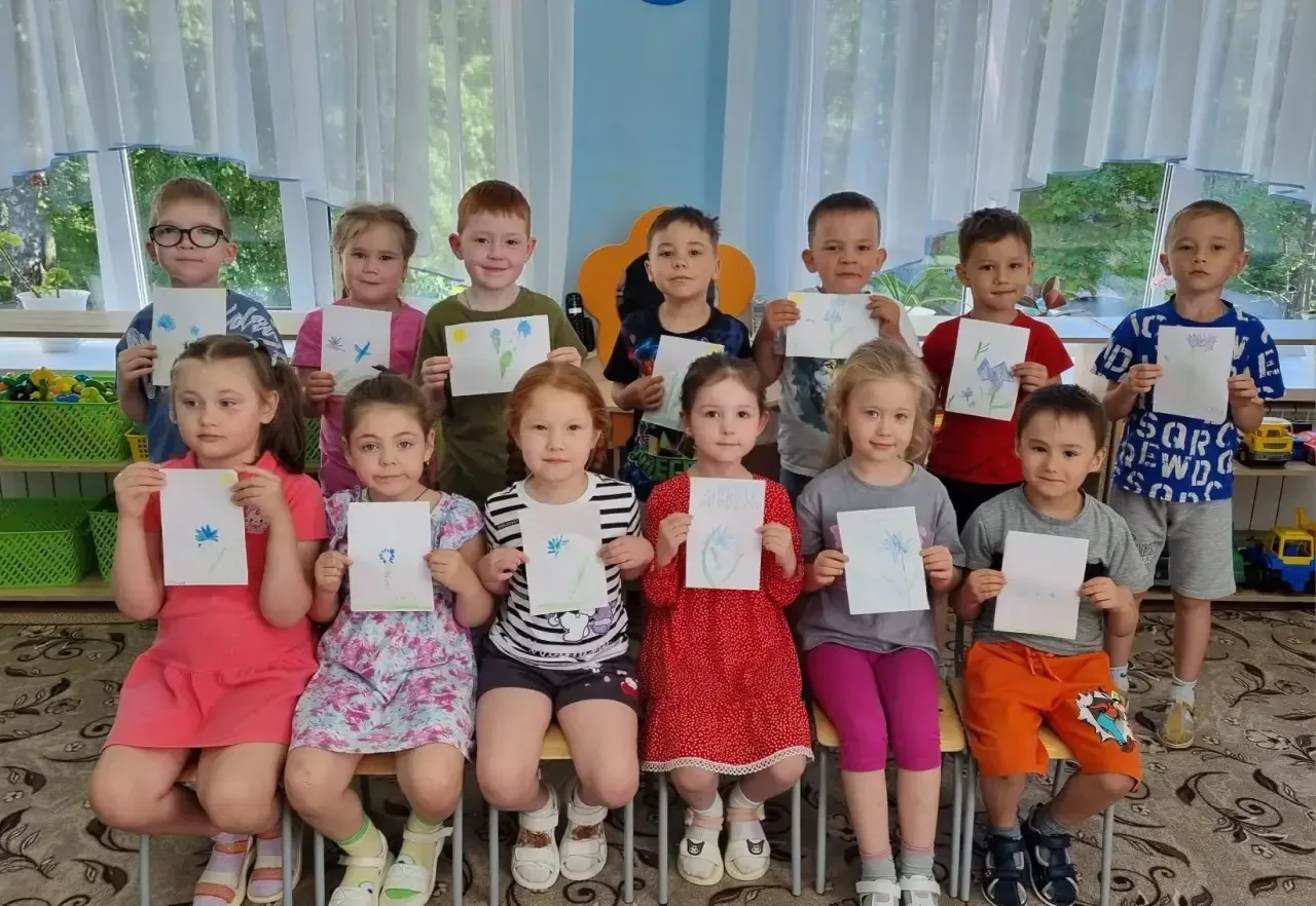 🌼 Васильковый день в старшей группе! 🌼