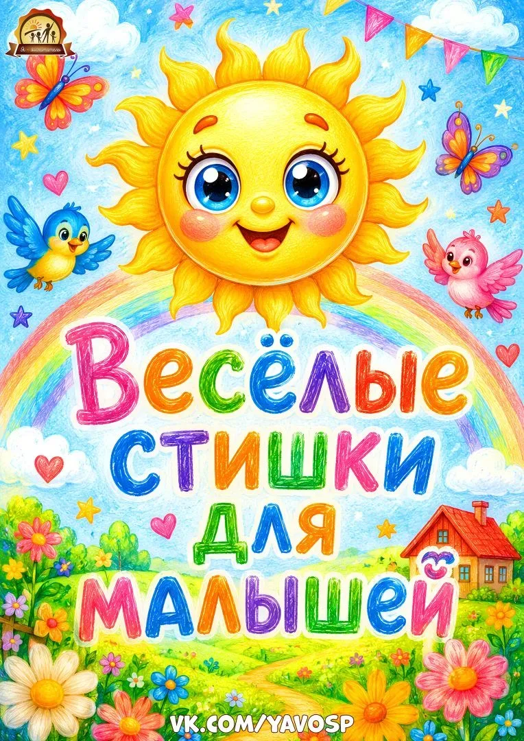 Веселые стишки для развития речи☀