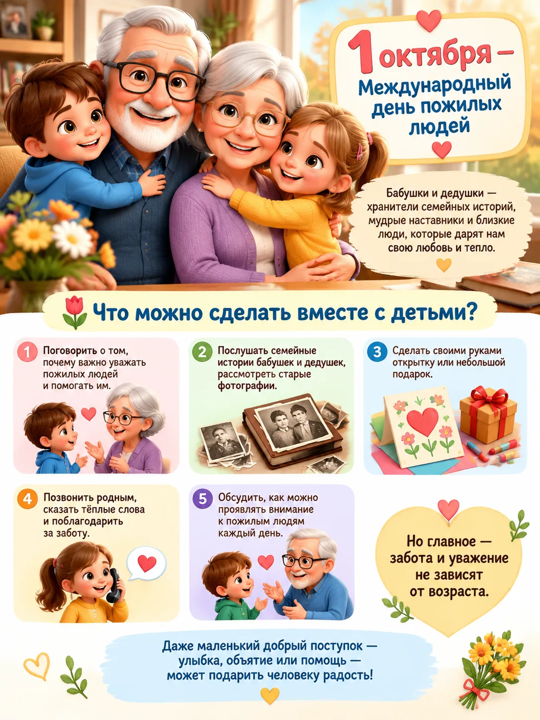 Осень — время теплых объятий и горячего чая. Сегодня мы говорим самые важные слова наши...