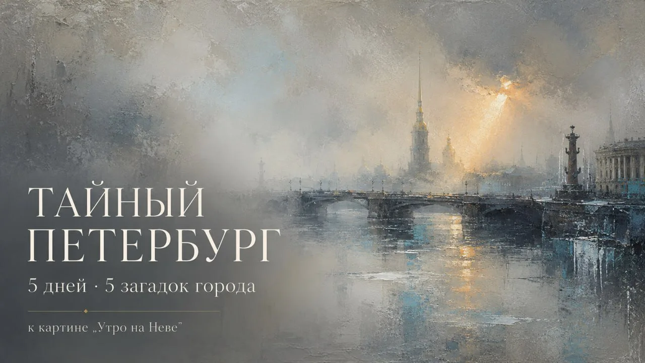 🌫 ТАЙНЫЙ ПЕТЕРБУРГ

5 дней. 5 загадок города. И одна картина, которую мы напишем вместе.

С 18 по 2