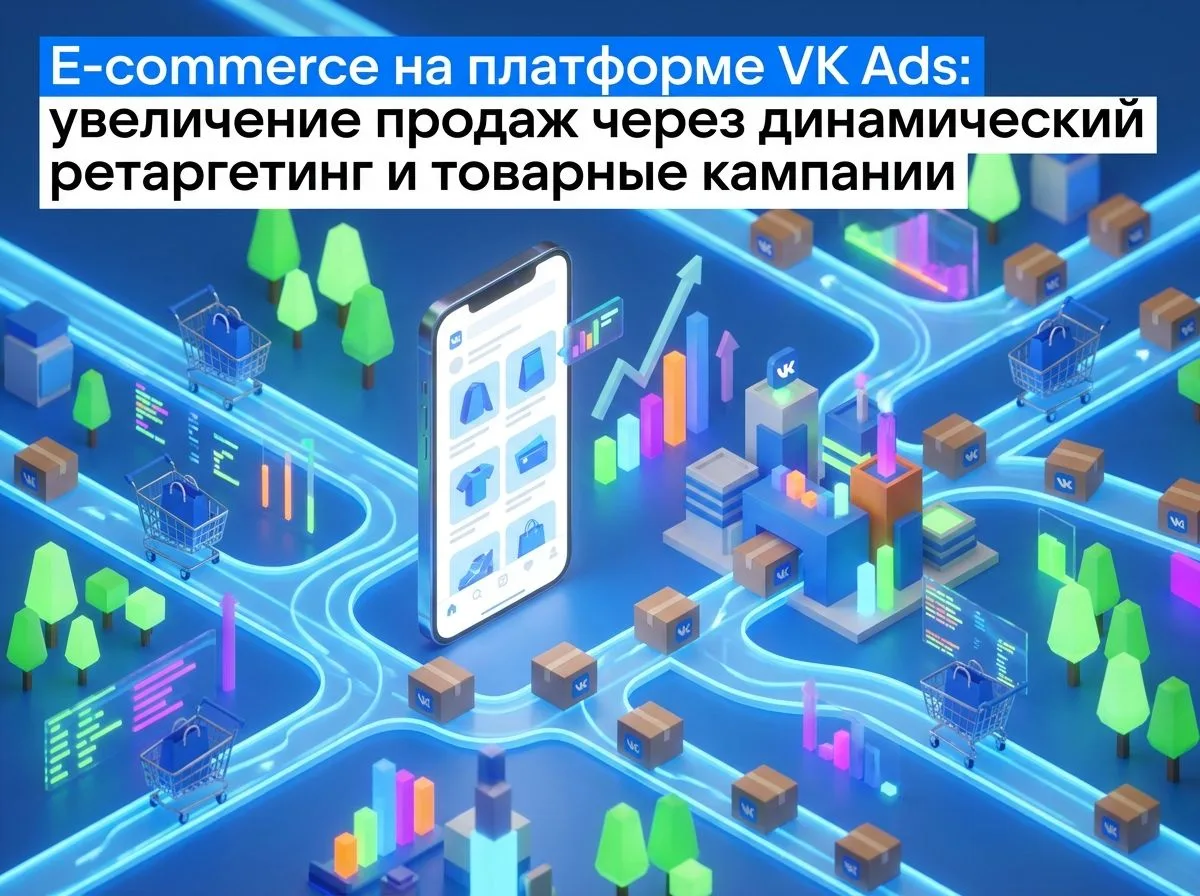 E-COMMERCE НА ПЛАТФОРМЕ VK ADS: УВЕЛИЧЕНИЕ ПРОДАЖ ЧЕРЕЗ ДИНАМИЧЕСКИЙ РЕТАРГЕТИНГ И ТОВАРНЫЕ КАМПАНИИ