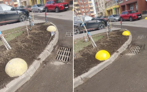 🚧 Сегодня приступили к монтажу искусственных неровностей (лежачих полицейских), демонтированных в зи