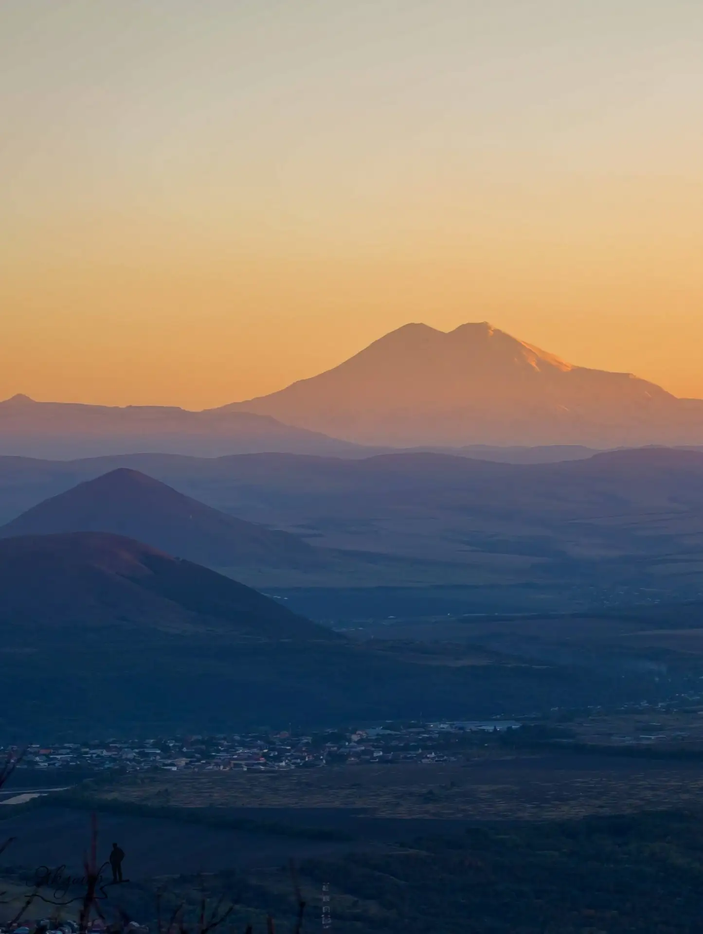Закатные панорамы с Машука