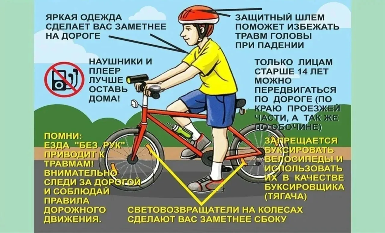 🚲На календаре - лето, а летом одним из самых популярных средств передвижения является велосипед! 


