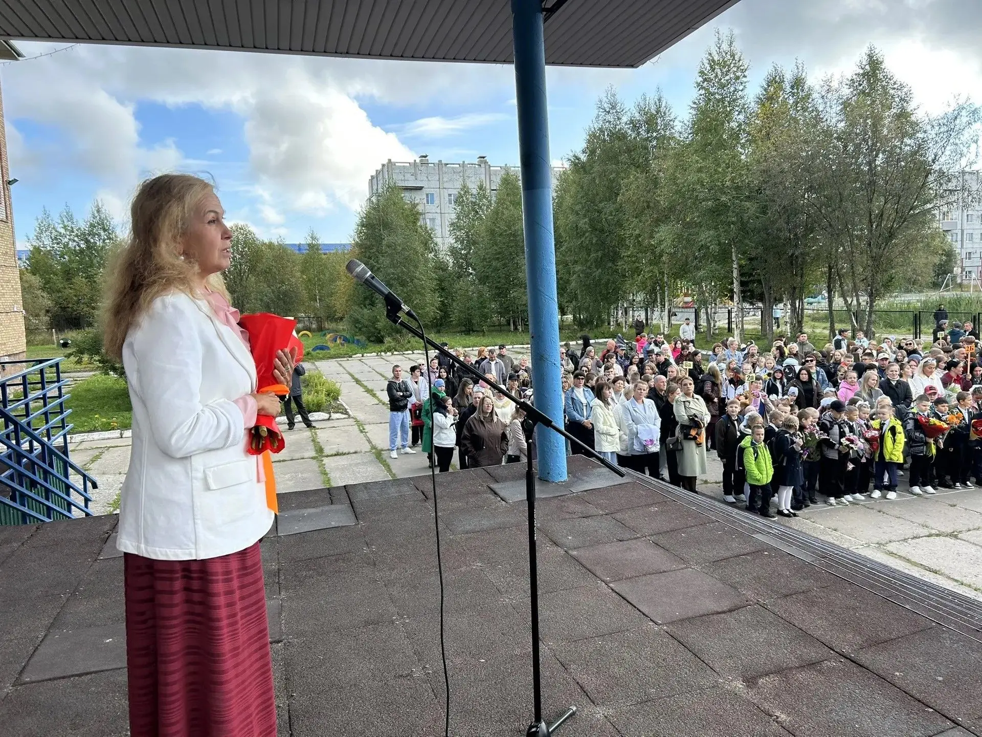 1 сентября в сельской школе: Анна Тюрнина поддержала Год села в Троицко-Печорске