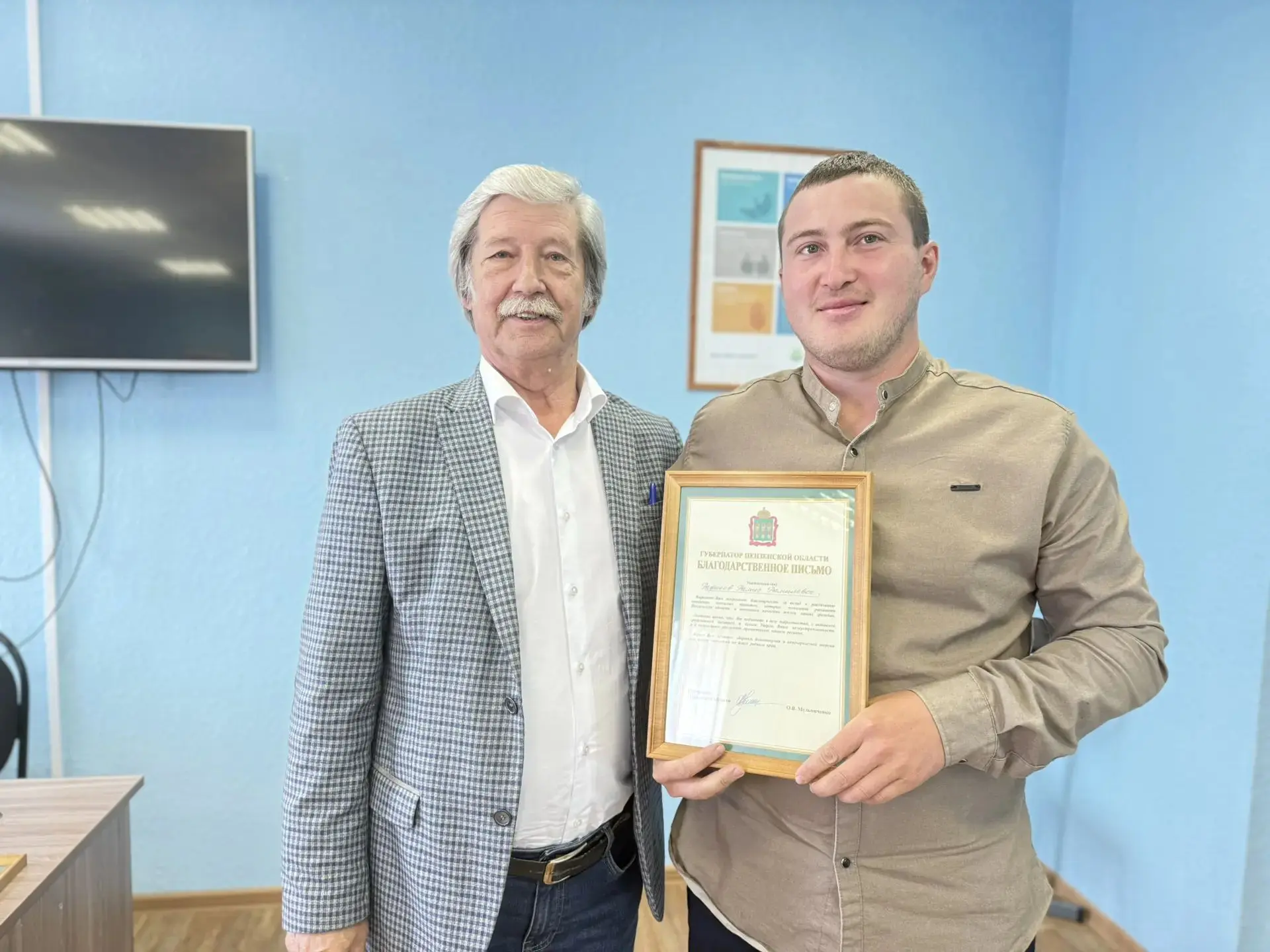 Глава Кузнецкого района Пензенской области Валерий Владимирович Костин побывал с рабочим визитом в О