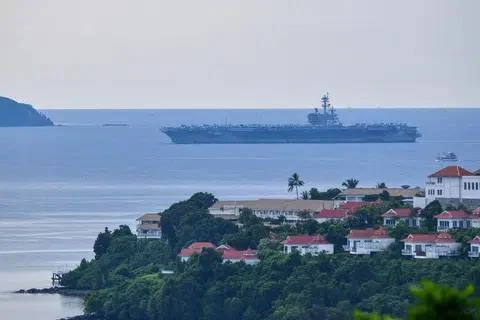 ⛴ Авианосец США «Джордж Буш» прибыл на Пхукет