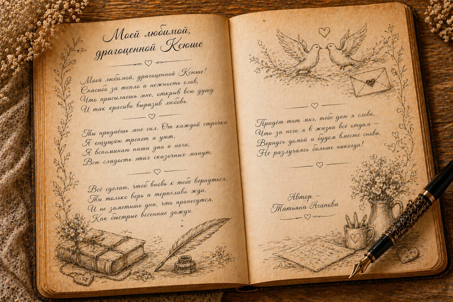 📖 Иногда стихи становятся частью истории любви.