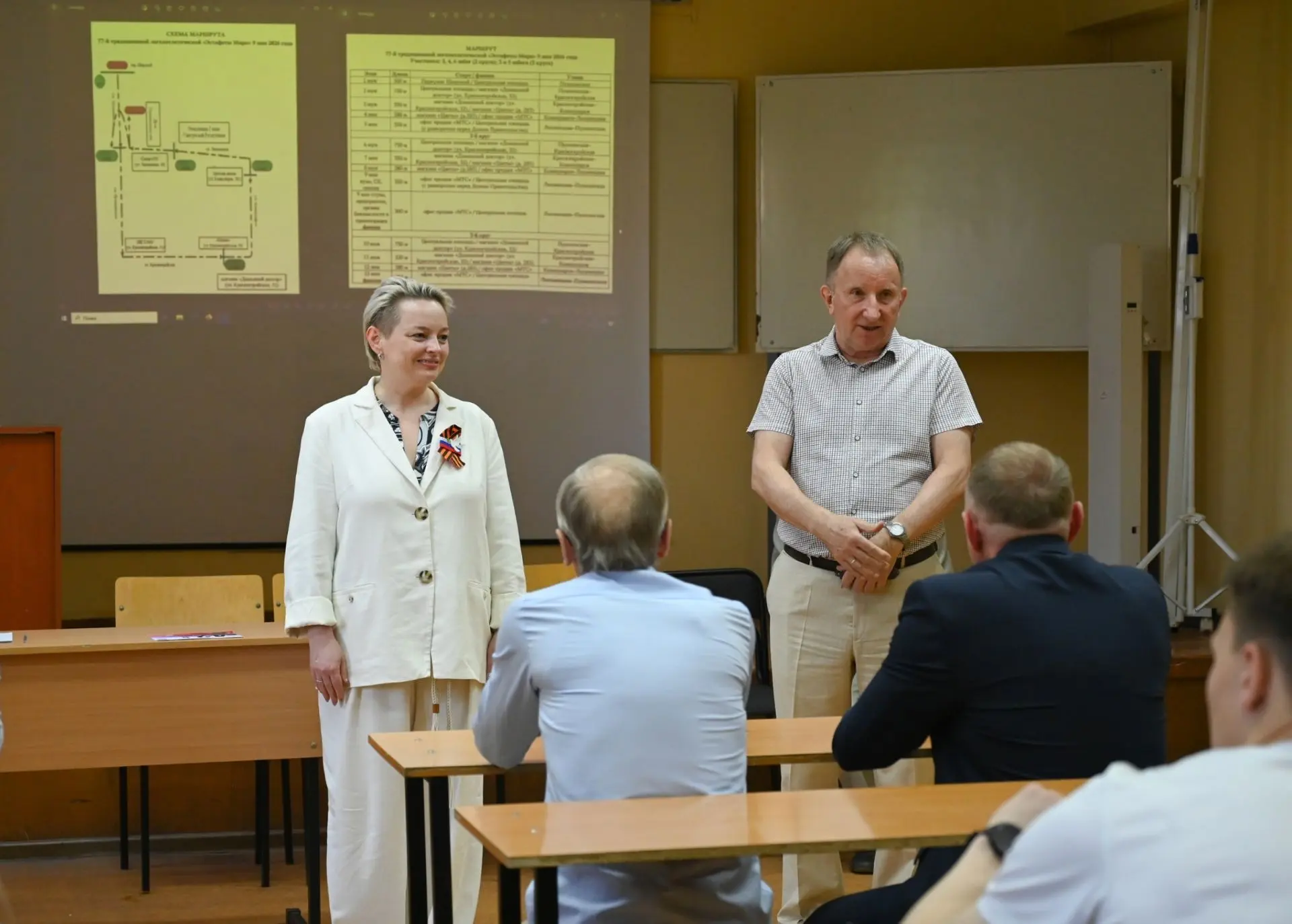 К старту готовы!  Сегодня исполняющая обязанности ректора УдГУ Анна Владимировна Овчинникова встрети