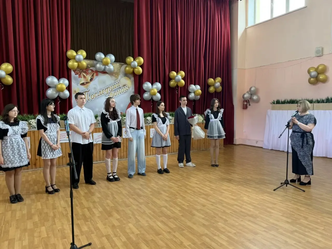 🔔 Последний звонок в МОУ «Глебовская СОШ»: миг, который останется в сердце навсегда 🔔  Сегодня в сте