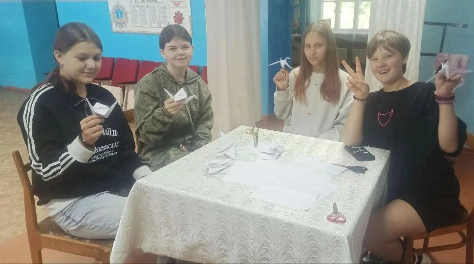 3 сентября совместно с СДК прошёл мастер - класс "Журавлик памяти", приуроченный Дню со...