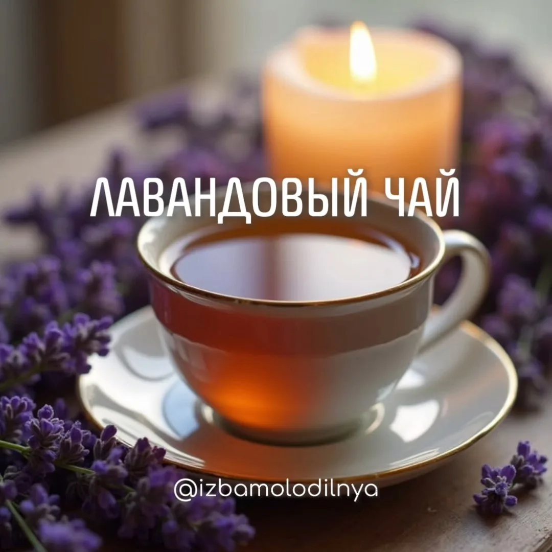 Подруга, а давай чайку лавандового дринькнем? ☕️