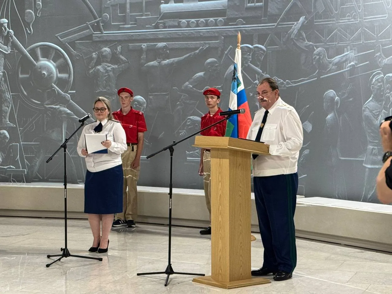 Состоялась торжественная церемония принятия Присяги молодыми специалистами