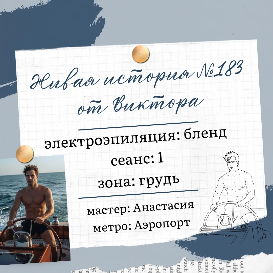 Друзья, наш клиент Виктор делится с вами фотографиями 1-го сеанса электроэпиляции на гр...