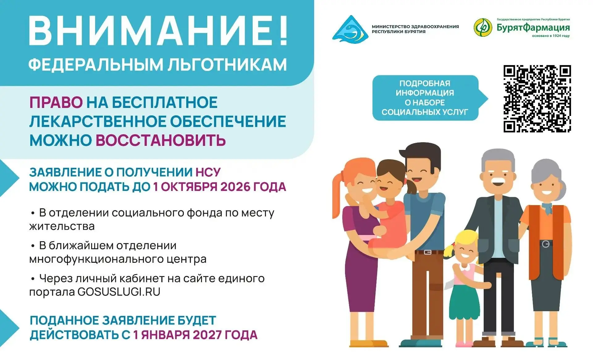 💊 Сохраните своё право на льготные лекарства!