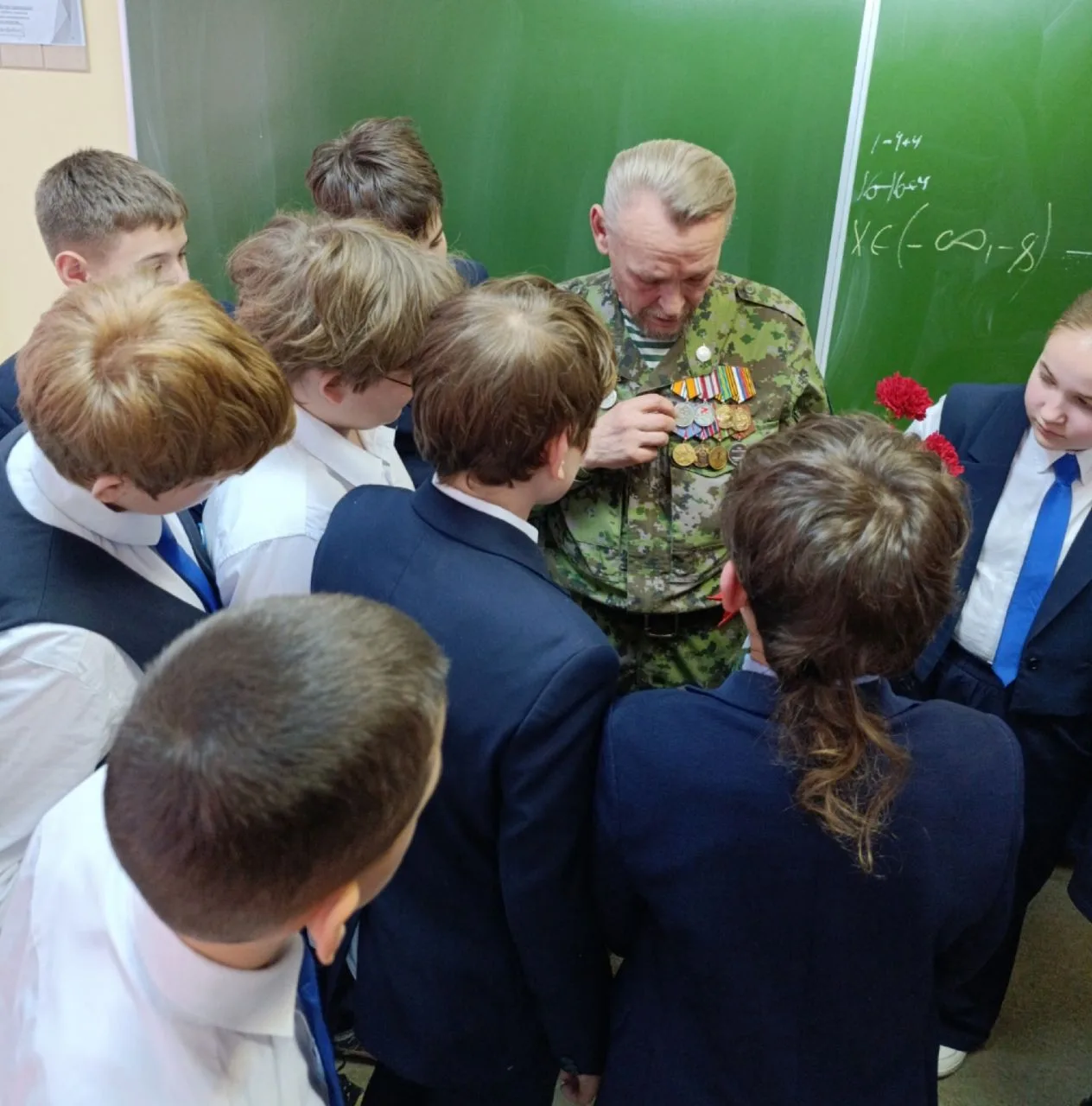 📚🇷🇺 Встреча с ветеранами-пограничниками 🇷🇺📚