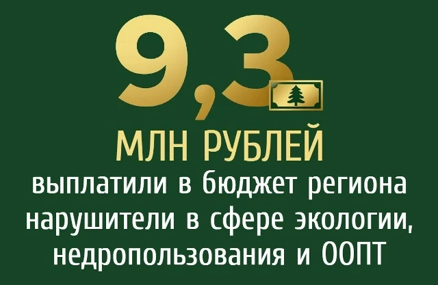 🌿 9,3 миллиона рублей вернули природе Свердловской области!